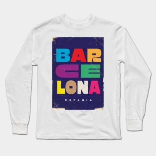 Barcelona Long Sleeve T-Shirt